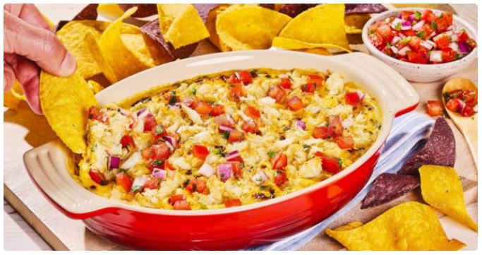 Crab Queso Platter