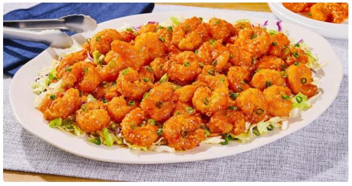Crispy Dragon Shrimp Platter