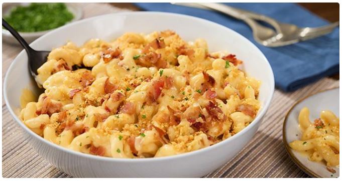 Family Bacon Mac & Cheese (serves 4)