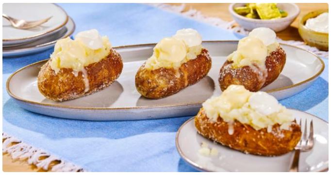 Family Baked Potatoes (4 potatoes)