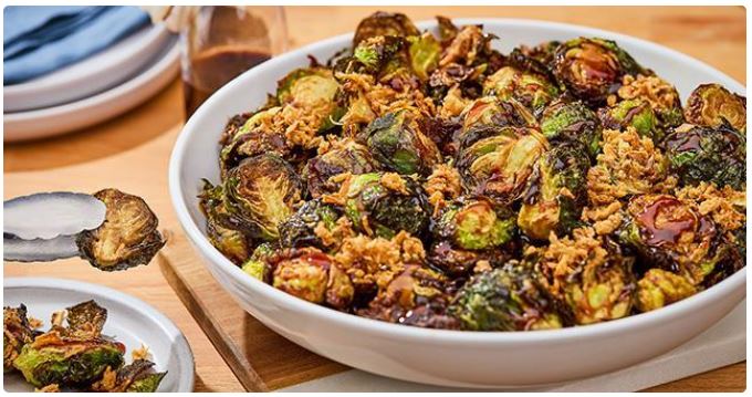 Family Crispy Brussels Sprouts (serves 4)