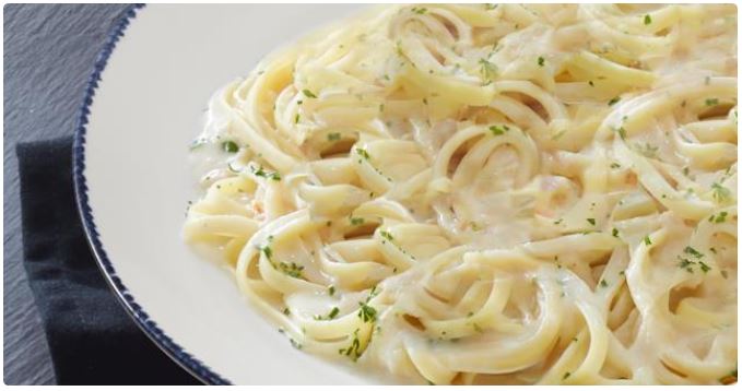 Garlic Linguini Alfredo