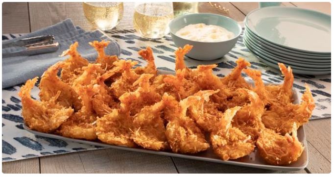 Parrot Isle Jumbo Coconut Shrimp Platter