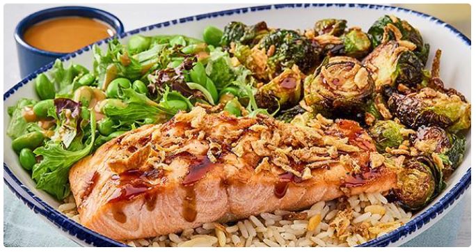 Sesame-Soy Salmon Bowl