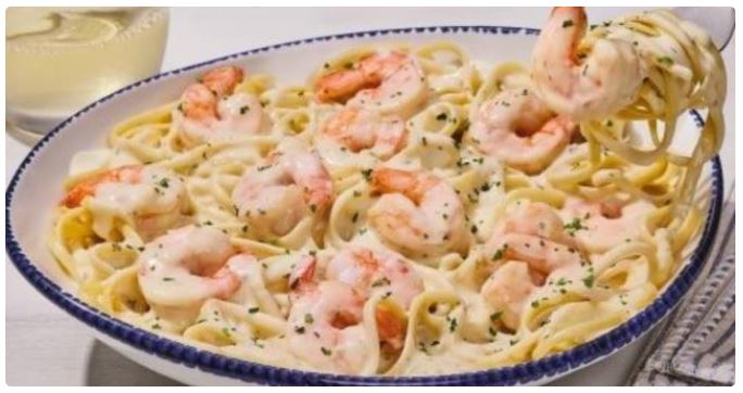Shrimp Linguini Alfredo