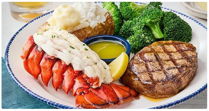 Surf & Turf Maine Lobster Tail & 6 oz. Filet Mignon